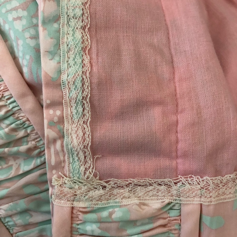 Vintage Lilly Pulitzer "The Lilly" Maxi Dress S M - Picture 7 of 8